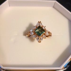 NWT BP Lime Ombre Ring sz 9